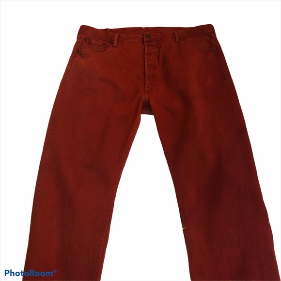 Levi's | Jeans | Levi 5s Red Button Fly 